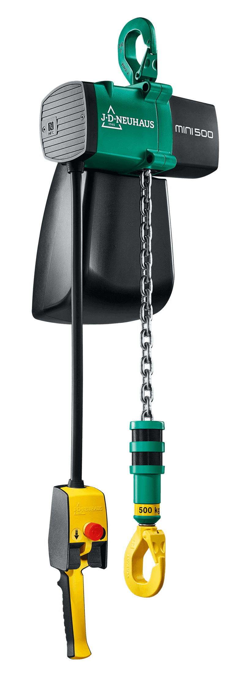 JD_Neuhaus Air Powered Hoists Harriman Material Handling