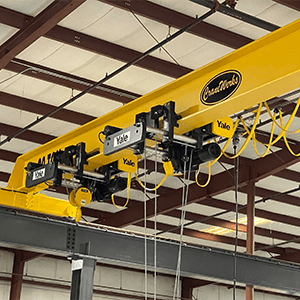 Overhead Cranes, Top-running, Underhung, Enclosed Track